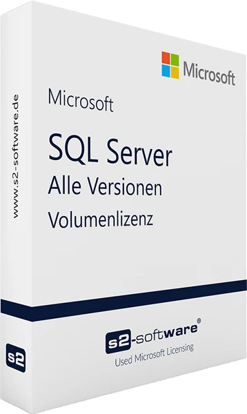 Produktbox s2-Software | SQL Server Volumenlizenz Produktbox s2-Software | SQL Server Volumenlizenz